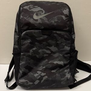 Nike | Bags | Nike Brasilia Training Backpack Camo Print Greywhiteblack |  Poshmark